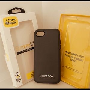New OtterBox symmetry case black for iPhone 7 8